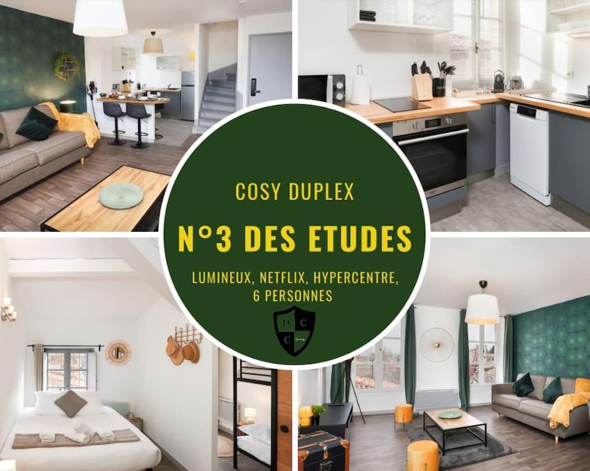 N3 Des Etudes Duplex Hypercentre Wifi Conciergeriedamecarcas Leilighet Carcassonne Eksteriør bilde